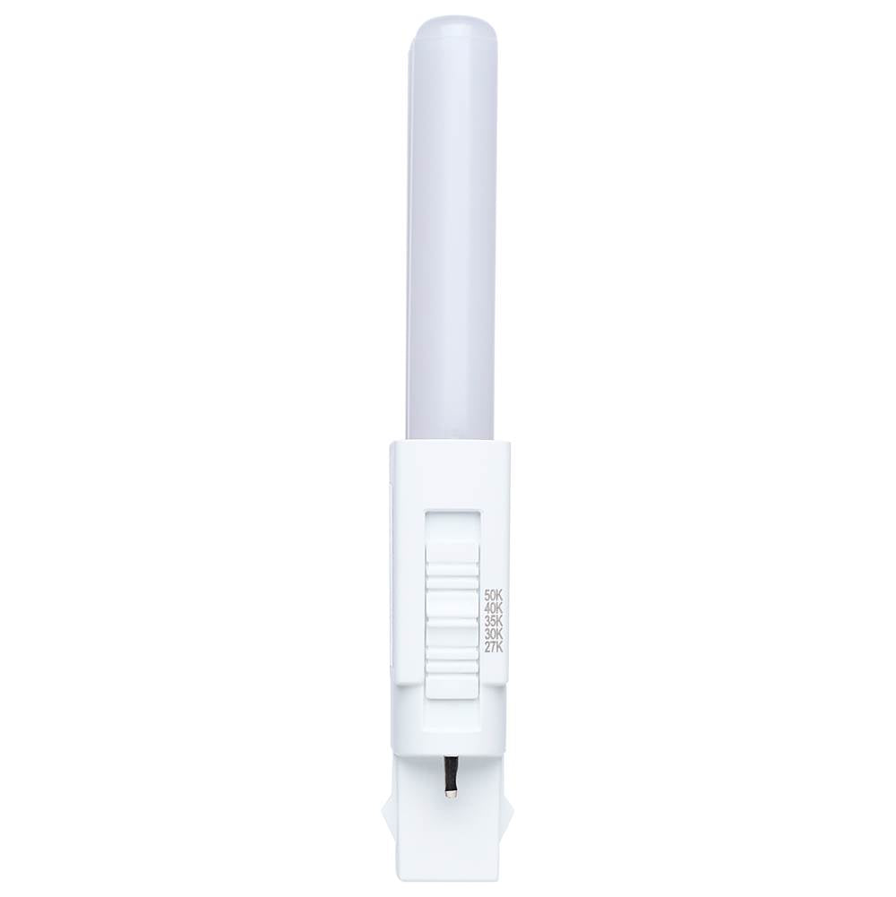 Satco S29880 White 3 Watt Pls Led - 27k/3k/35k/4k/5k Cct - G23 Base - Omni - Type A/b - 120-277 Volt Image 1