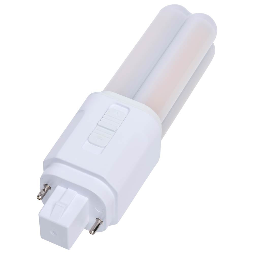 Satco  5.5 Watt Plc Led - 27k/3k/35k/4k Cct - G24d Base - Omni - Type A/b - 120-277 Volt
