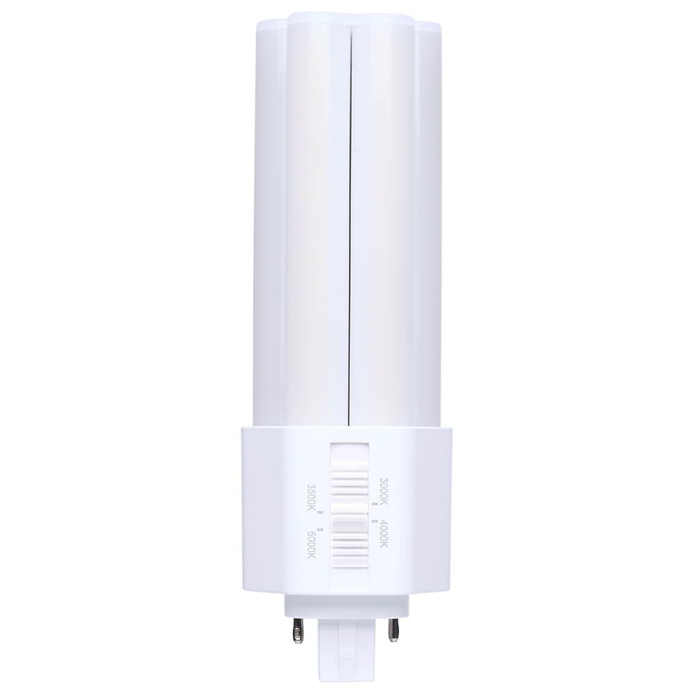 Satco S29887 White 15 Watt Plt Led - 3k/35k/4k/5k Cct - Gx24d Base - Omni - Type B - 120-277 Volt Image 1