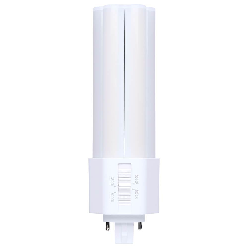 Satco S29888 White 17 Watt Plt Led - 3k/35k/4k/5k Cct - Gx24d Base - Omni - Type B - 120-277 Volt Image 1