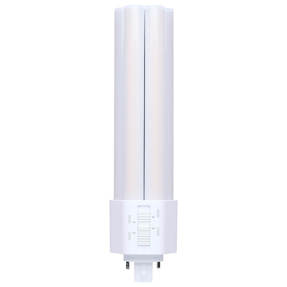 Satco S29889 White 23 Watt Plt Led - 3k/35k/4k/5k Cct - Gx24d Base - Omni - Type B - 120-277 Volt Image 1