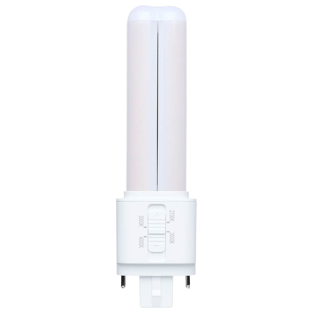Satco S29898 White 7 Watt Plc Led - 27k/3k/35k/4k Cct - Gx32d Base - Omni - Type A/b - 120-277 Volt Image 1