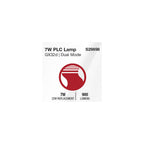 Satco S29898 White 7 Watt Plc Led - 27k/3k/35k/4k Cct - Gx32d Base - Omni - Type A/b - 120-277 Volt Image 3