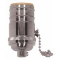 Satco Polished Nickel Finish Cast Brass Pull Chain 1/8