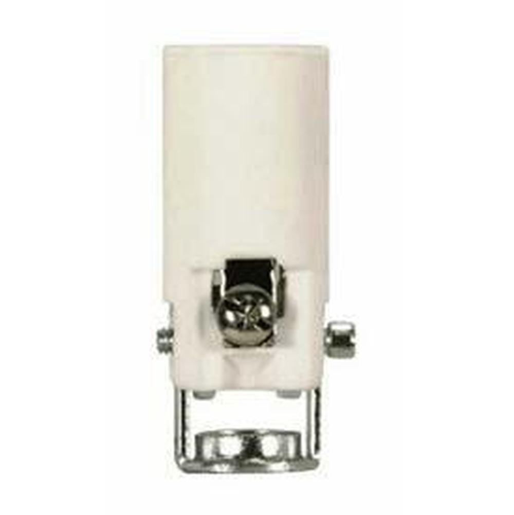 Satco 1-3/4'' Porcelain Candelabra Socket With Terminal