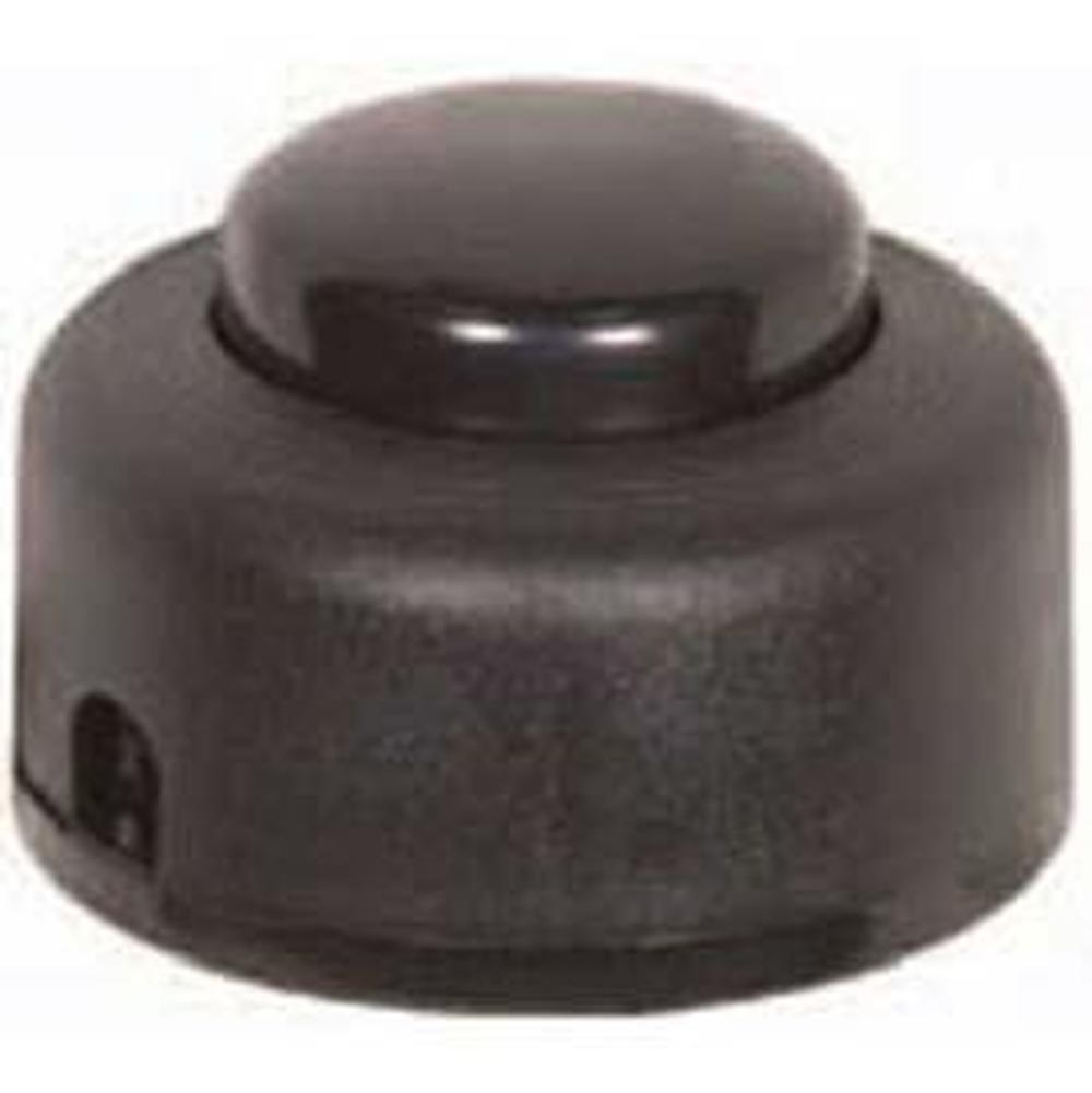 Satco Step On Switch With 15 Ft Spt-2 Black W