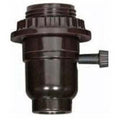 Satco Phenolic 3 Way Turn Knob Socket Metal Bushing Full Uno