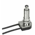Satco Nickel Finish On/off Push Switch 1-1/8''