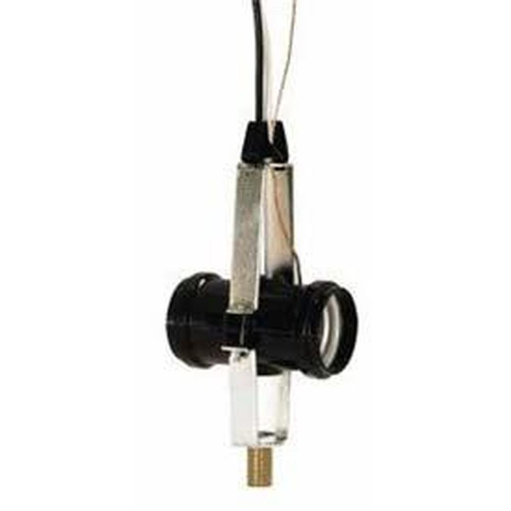 Satco Twin Phenolic Socket 12'' Leads With Ground