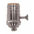 Satco Polished Nickel Cast Brass 3 Term. Socket