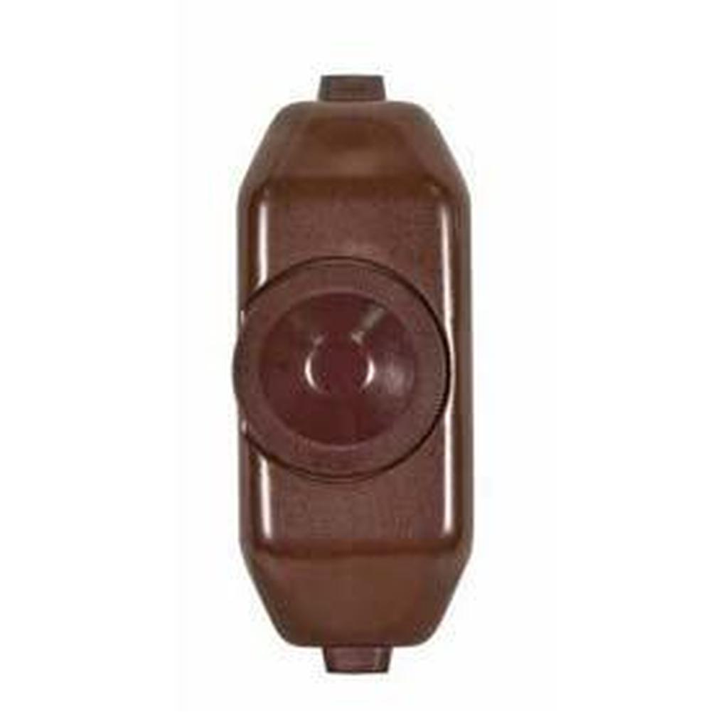 Satco Brown 200 W Lamp Cord Rotary
