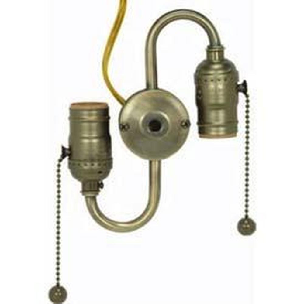 Satco Ab 2- Light Pull Chain Cluster
