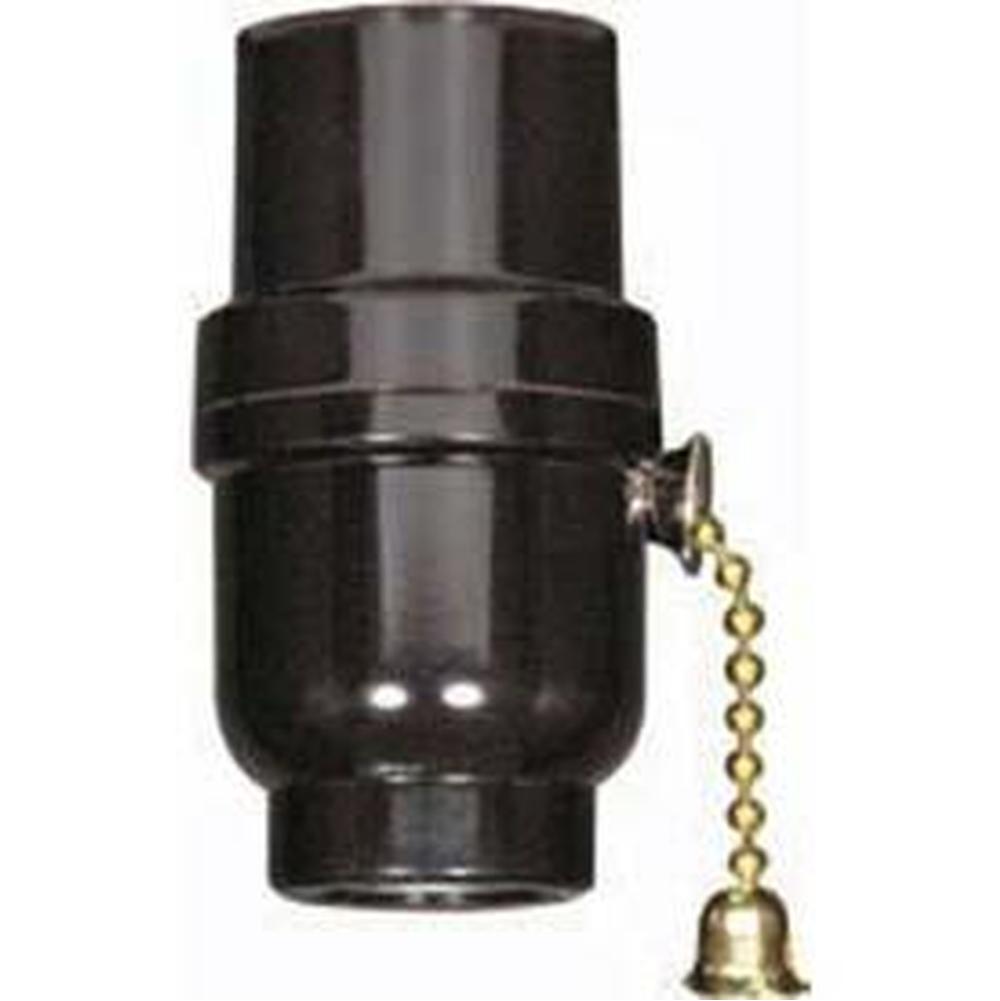 Satco 3 Way Phenolic Socket With Nickel P.c