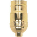 Satco Standard Keyless Brite Gilt Alum Socket