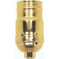 Satco Standard Keyless Nickel Aluminum Socket