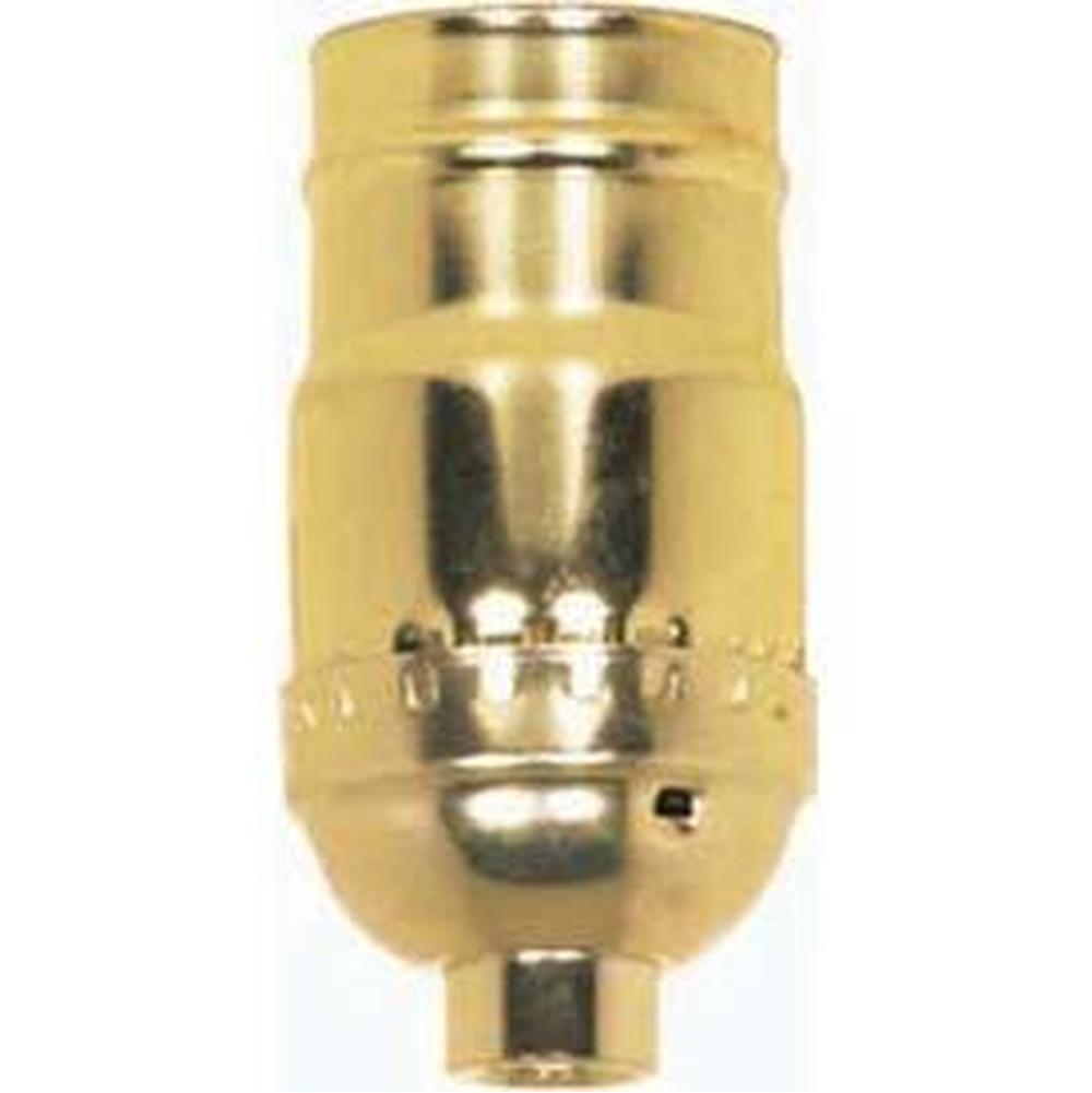 Satco Standard Keyless Nickel Aluminum Socket