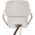 Satco Medium Keyless Porcelain Snap-in