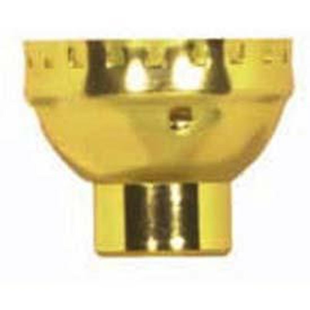 Satco Polished Nickel Solid Brass 1/4 Ips Cap Lss