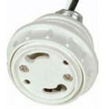 Satco Gu24 Threaded Phenolic Socket Cap With Ring