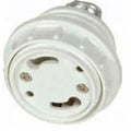 Satco Gu24 Threaded Phenolic Socket Cap With Ring