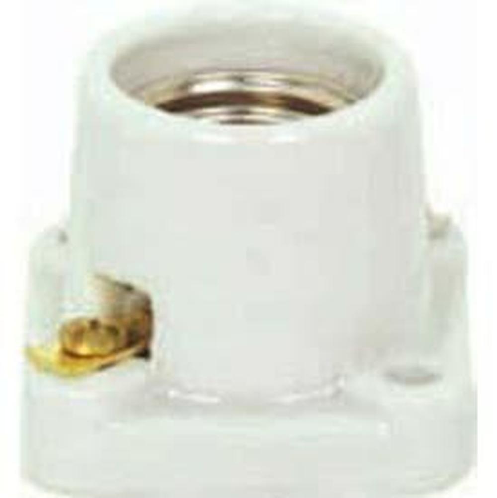 Satco Medium Base Porcelain Pony Cleat Socket