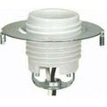 Satco Glazed Threaded Porcelain Socket U 12.5 2leg