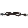 Satco Candelabra Socket With Snap With 8 Ft White