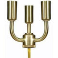 Satco 3 Light Solid Brass Candelabra