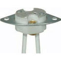 Satco F Hal. Socket With Metal Plated With 12''