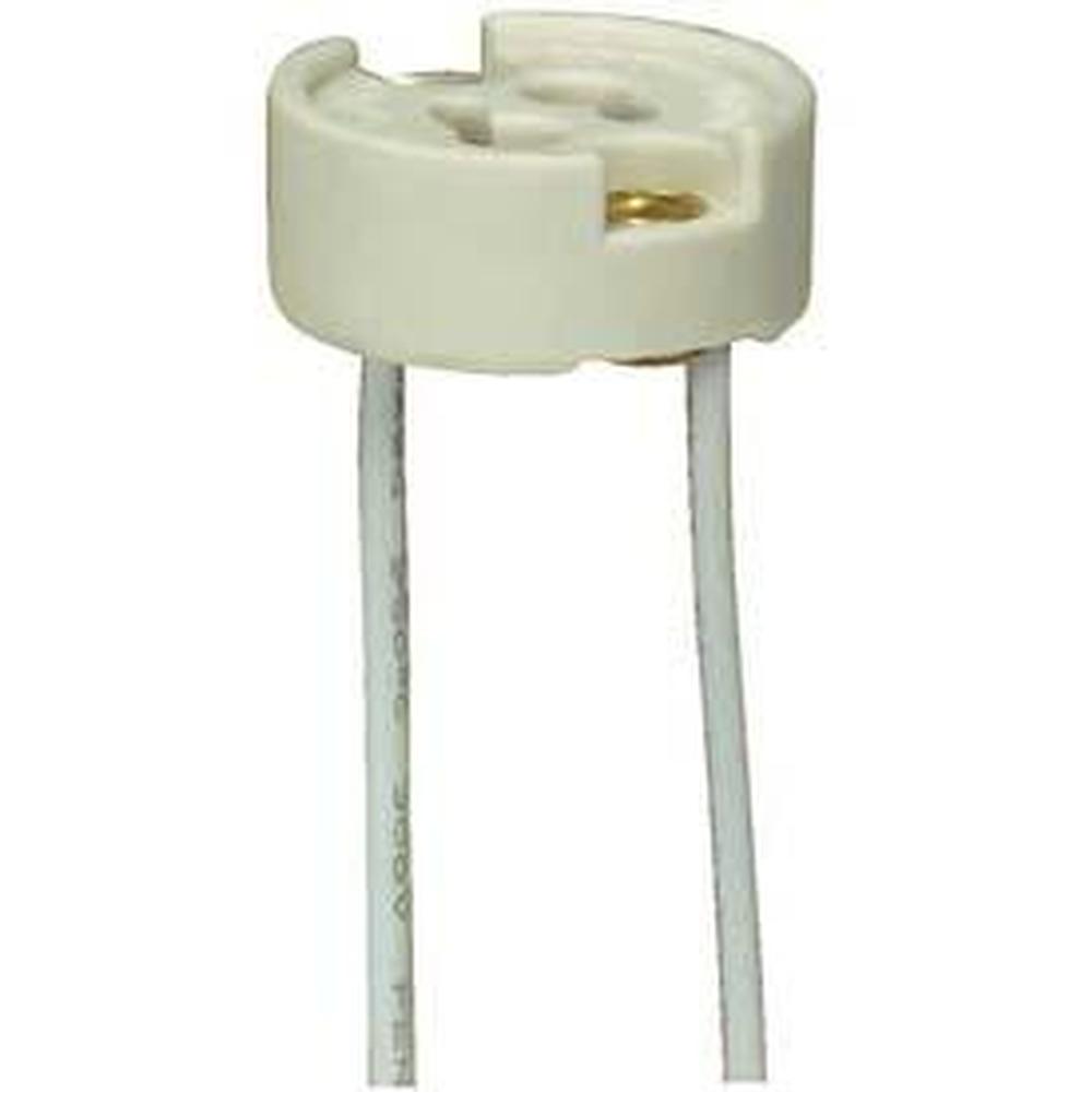 Satco Gu7 Porcelain Socket With 6'' Ul1726 250 C