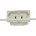 Satco Porcelain Mogul Unglazed Par 56-64