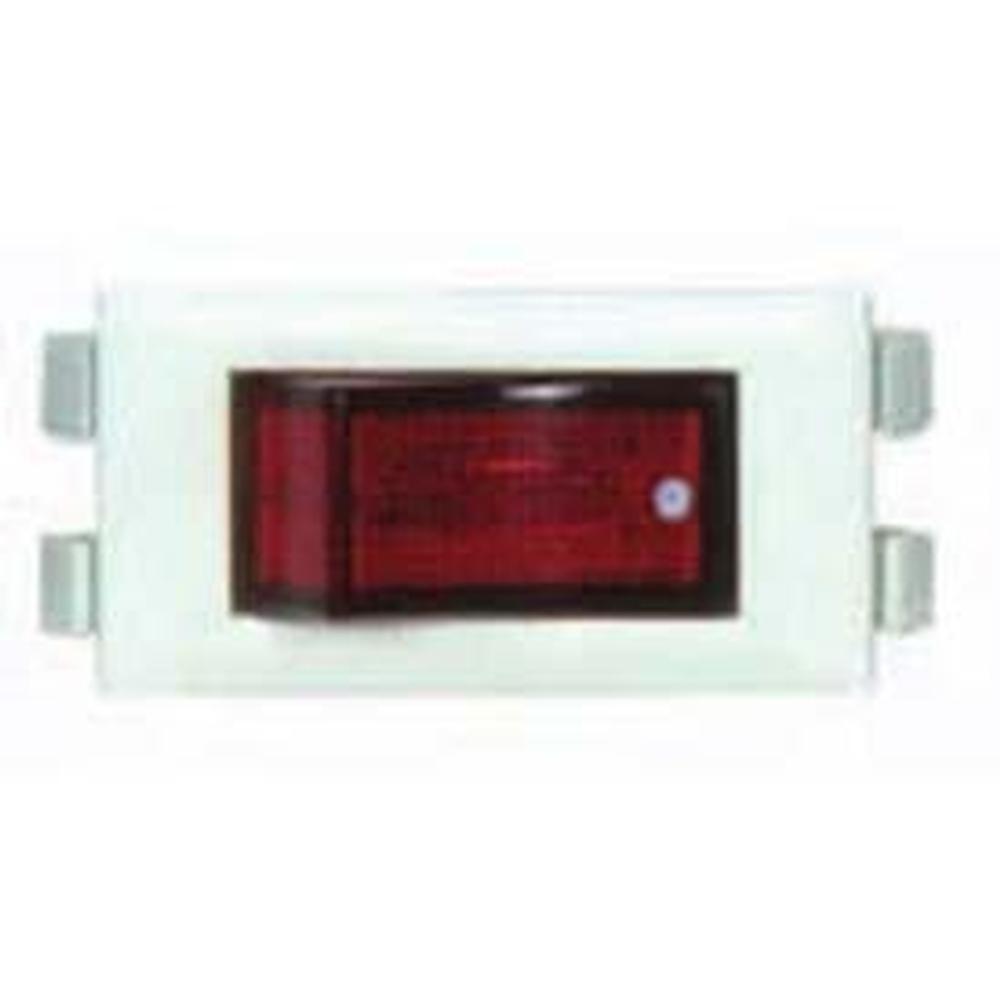 Satco White Mini Rocker Switch Ze200s
