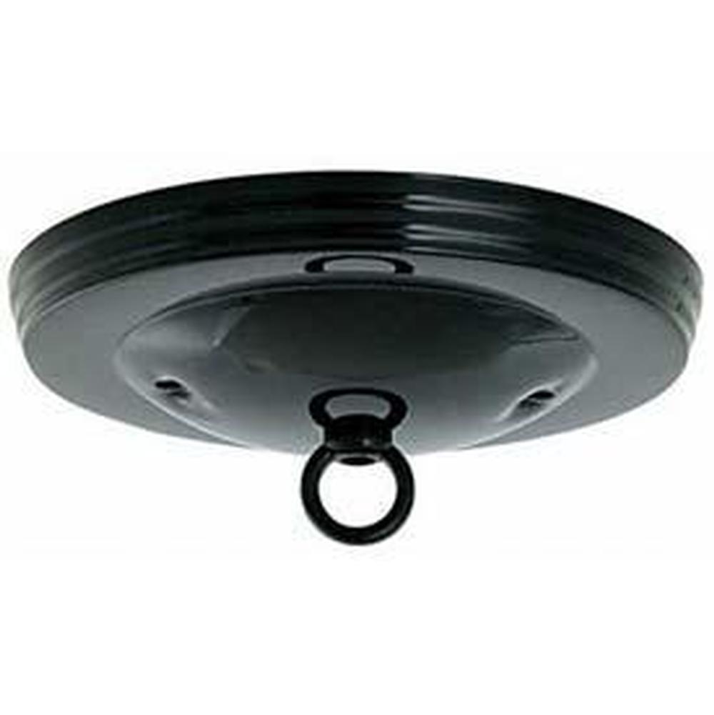 Satco Antique Brass Finish Plain Canopy Kit