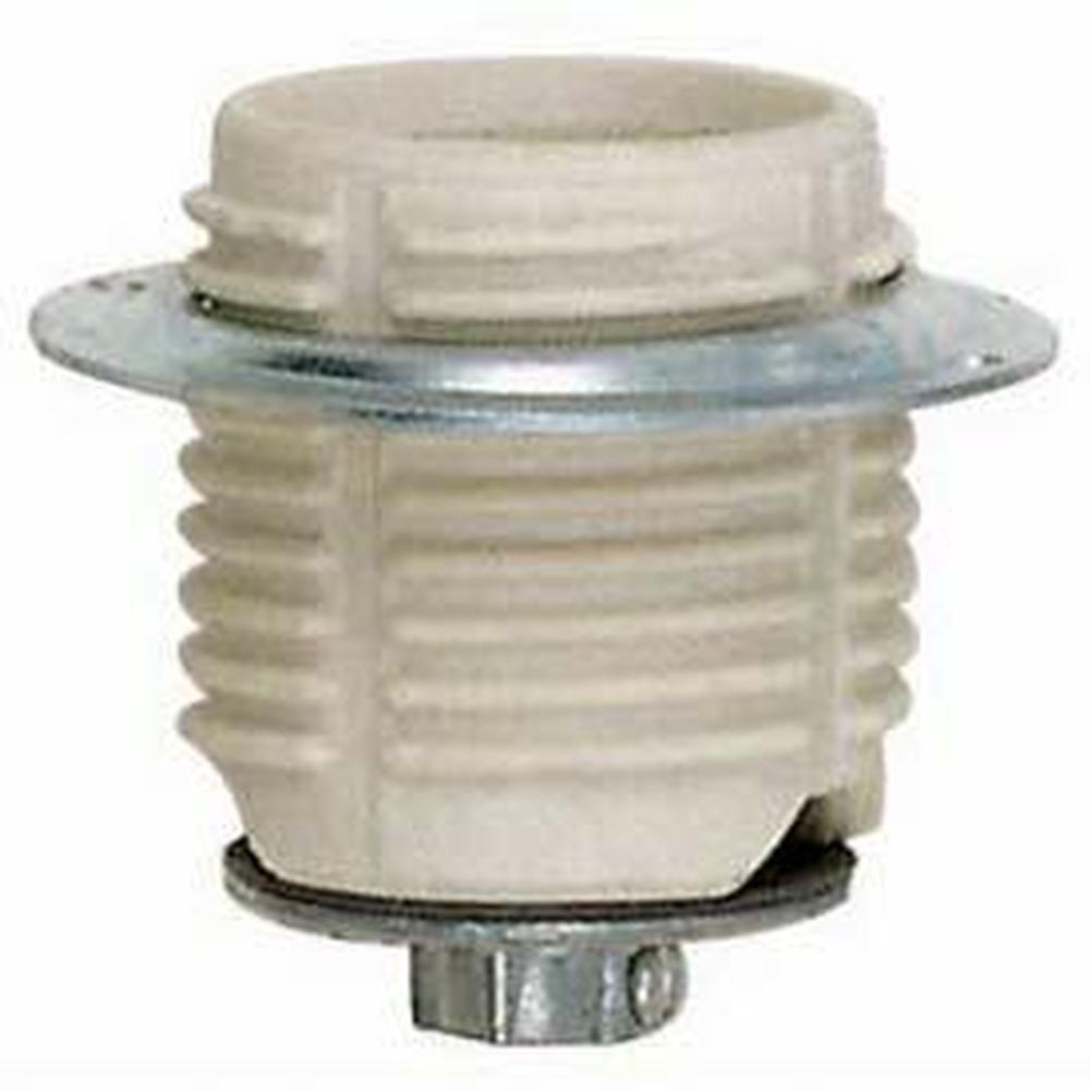 Satco Medium Base Porcelain Threaded. Socket