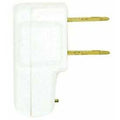Satco White Super Plug For 18/2 Spt-