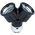 Satco Single To Twin Lampholder-brown