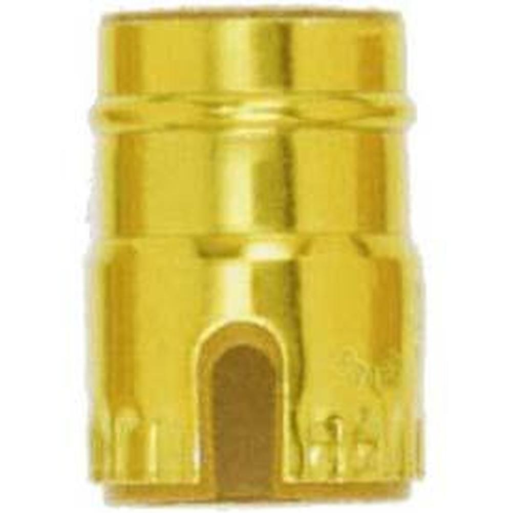 Satco Brite Gilt Light Shell/pull Chain/turn Knob