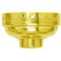 Satco Brite Gilt Alum 1/8ips Cap Lss