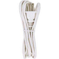 Satco 12 Ft Clear Silver Cord Set Spt-