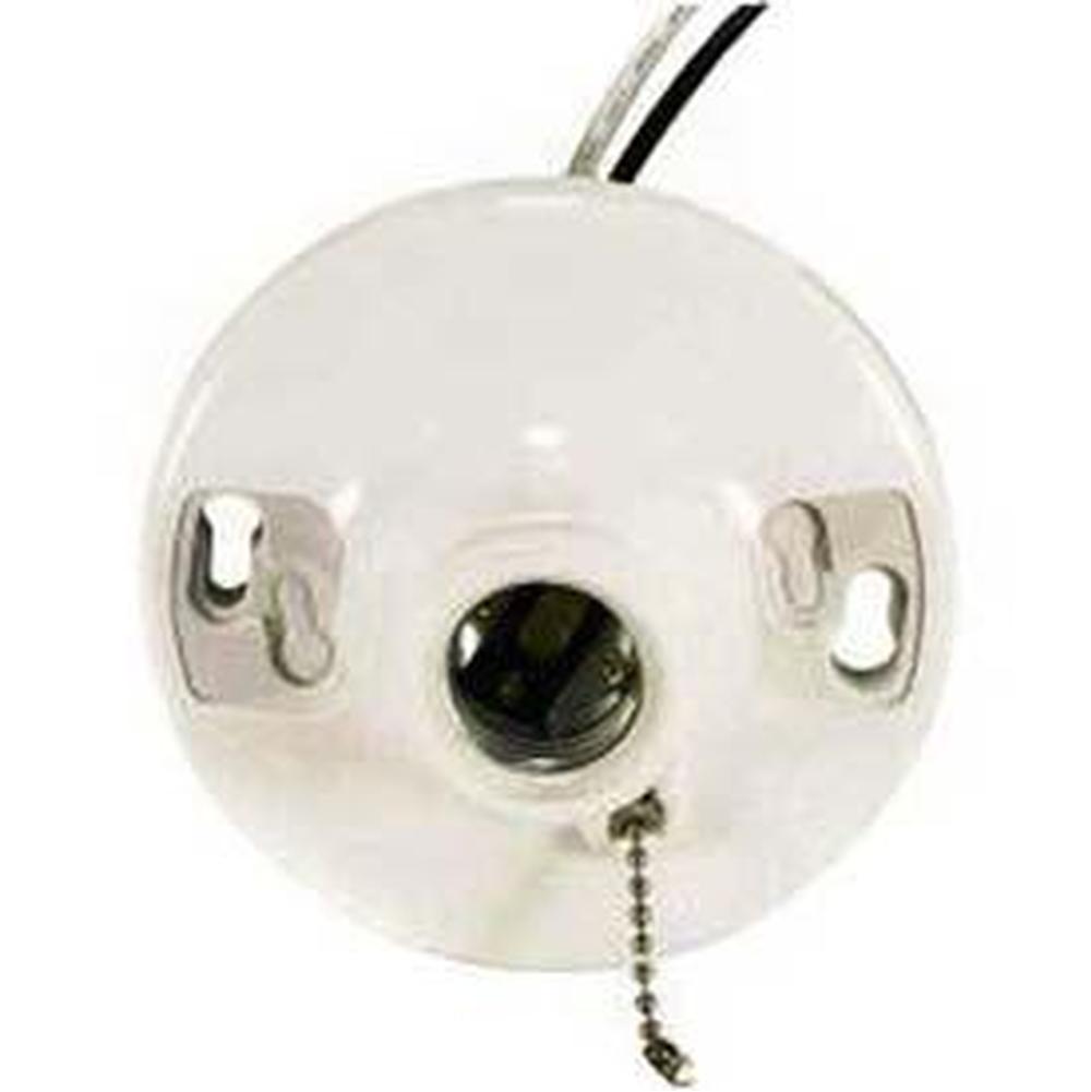 Satco Plastic Keyless Receptacle/pig