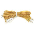 Satco 8 Ft Black Cord Set W Switch Spt
