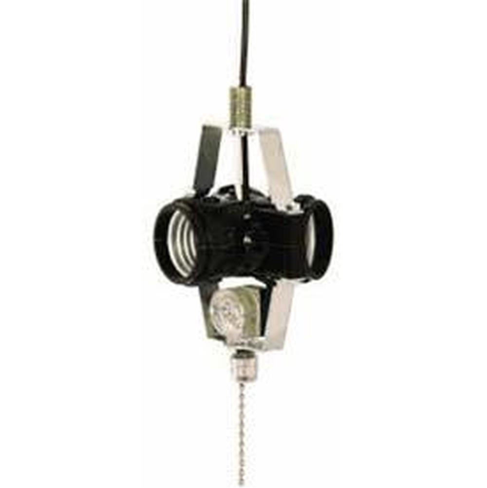 Satco 3 Light Cluster With Pull Chain