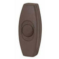 Satco Brown Rocker Feed Thru Switch For