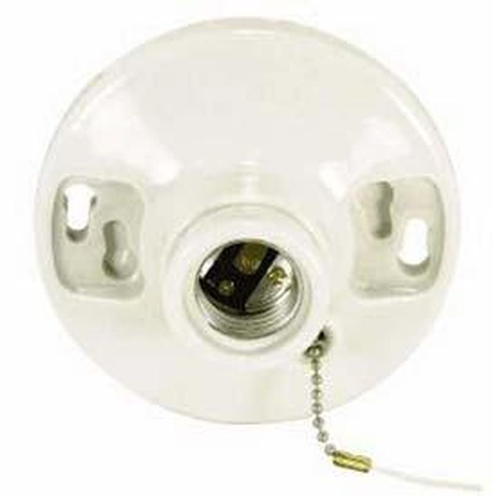 Satco Porcelain Keyless With Chain