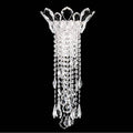 Schonbek Signature Trilliane Strands Trilliane Strands 2 Light 120v Wall Sconce In Polished Stainless Steel With Clear Radiance Crystal