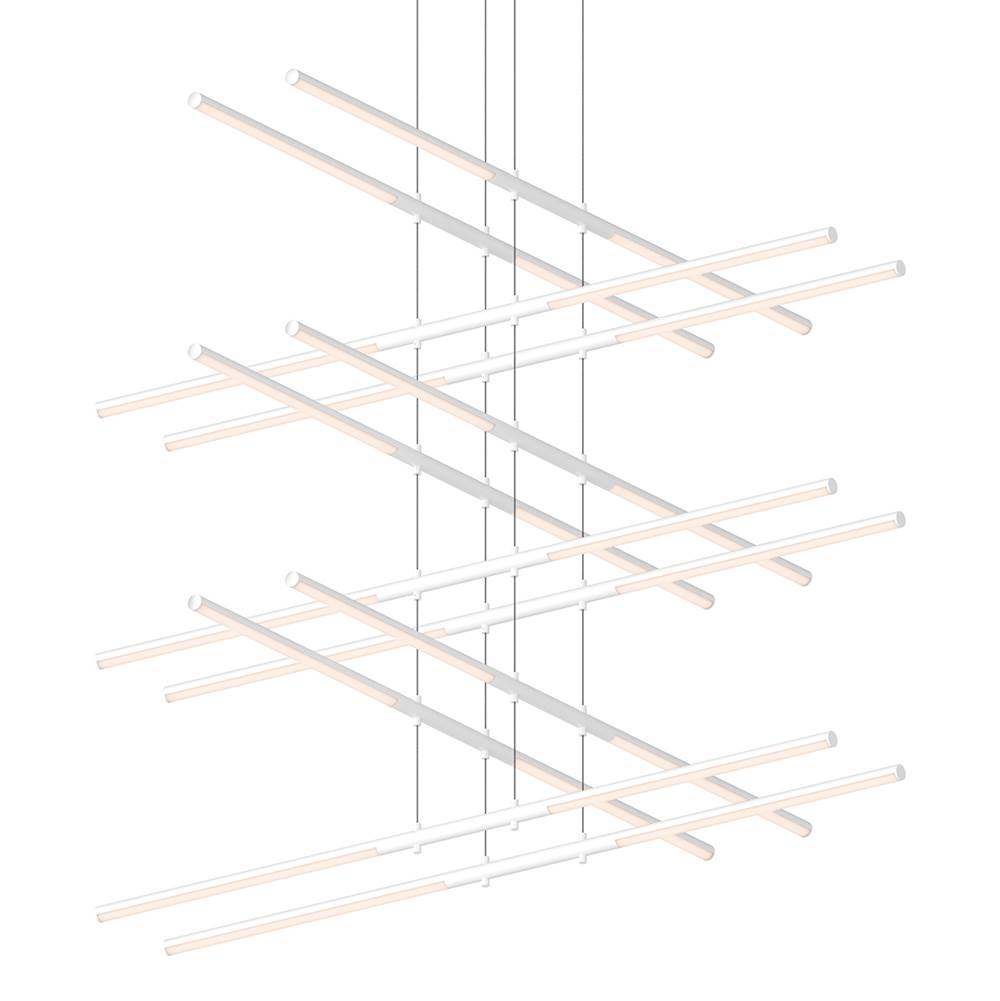 Sonneman Tik Tak Stack 6-tier Led Pendant
