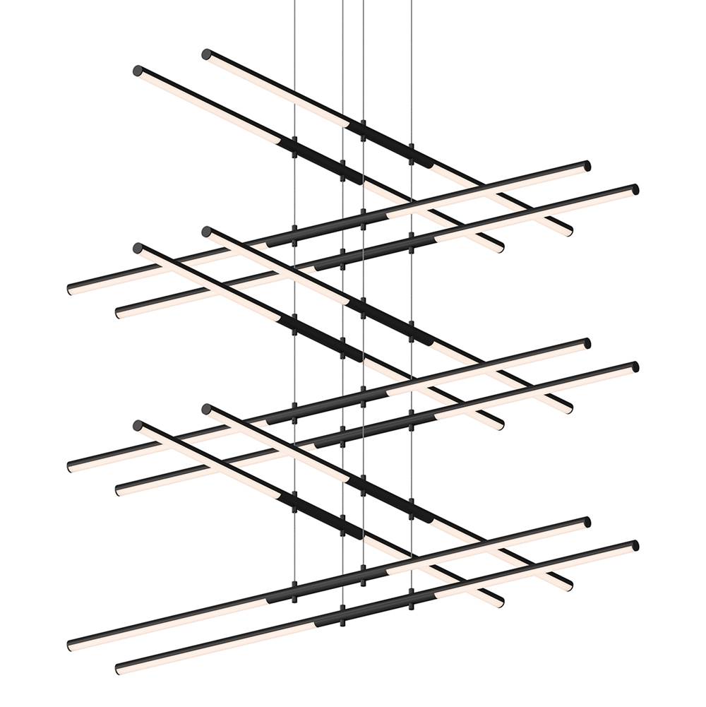 Sonneman Tik Tak Stack 6-tier Led Pendant