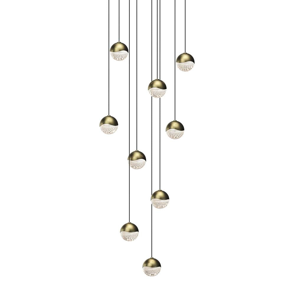 Sonneman Grapes 9-light Round Small Led Pendant