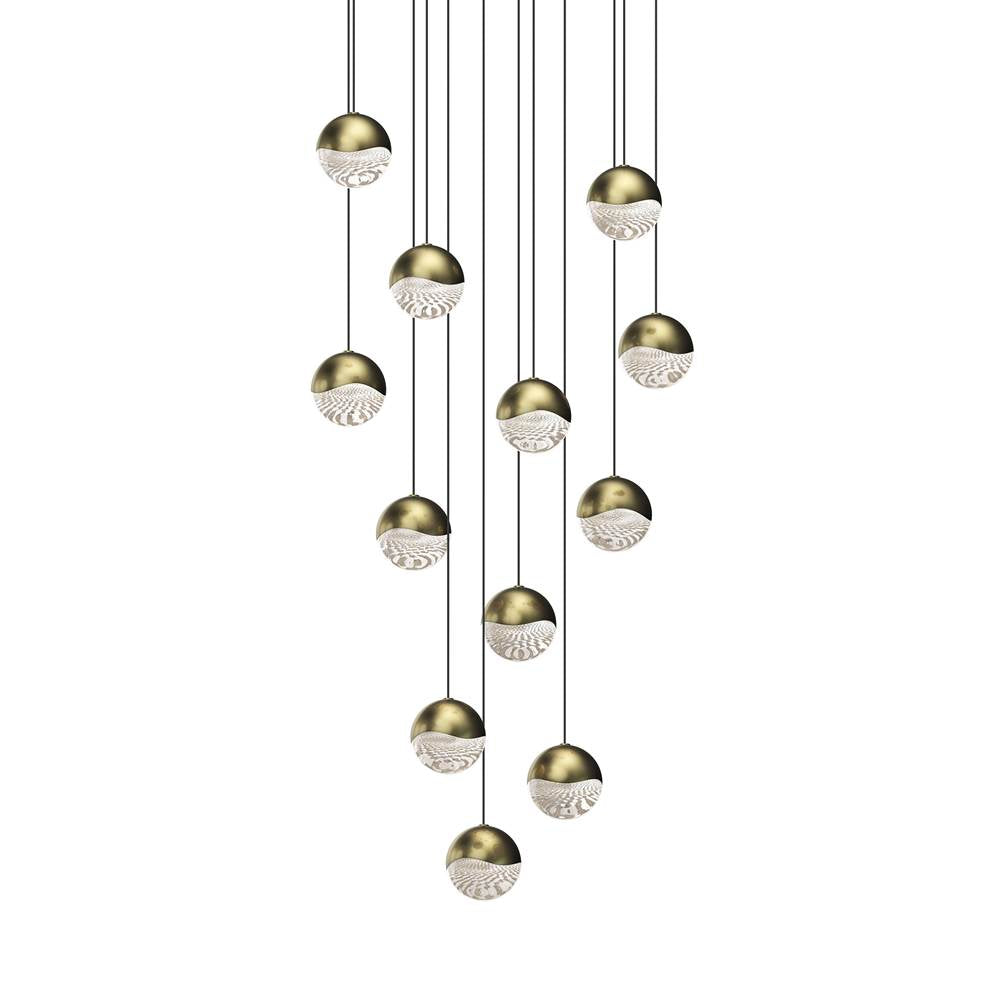 Sonneman Grapes 12-light Round Medium Led Pendant