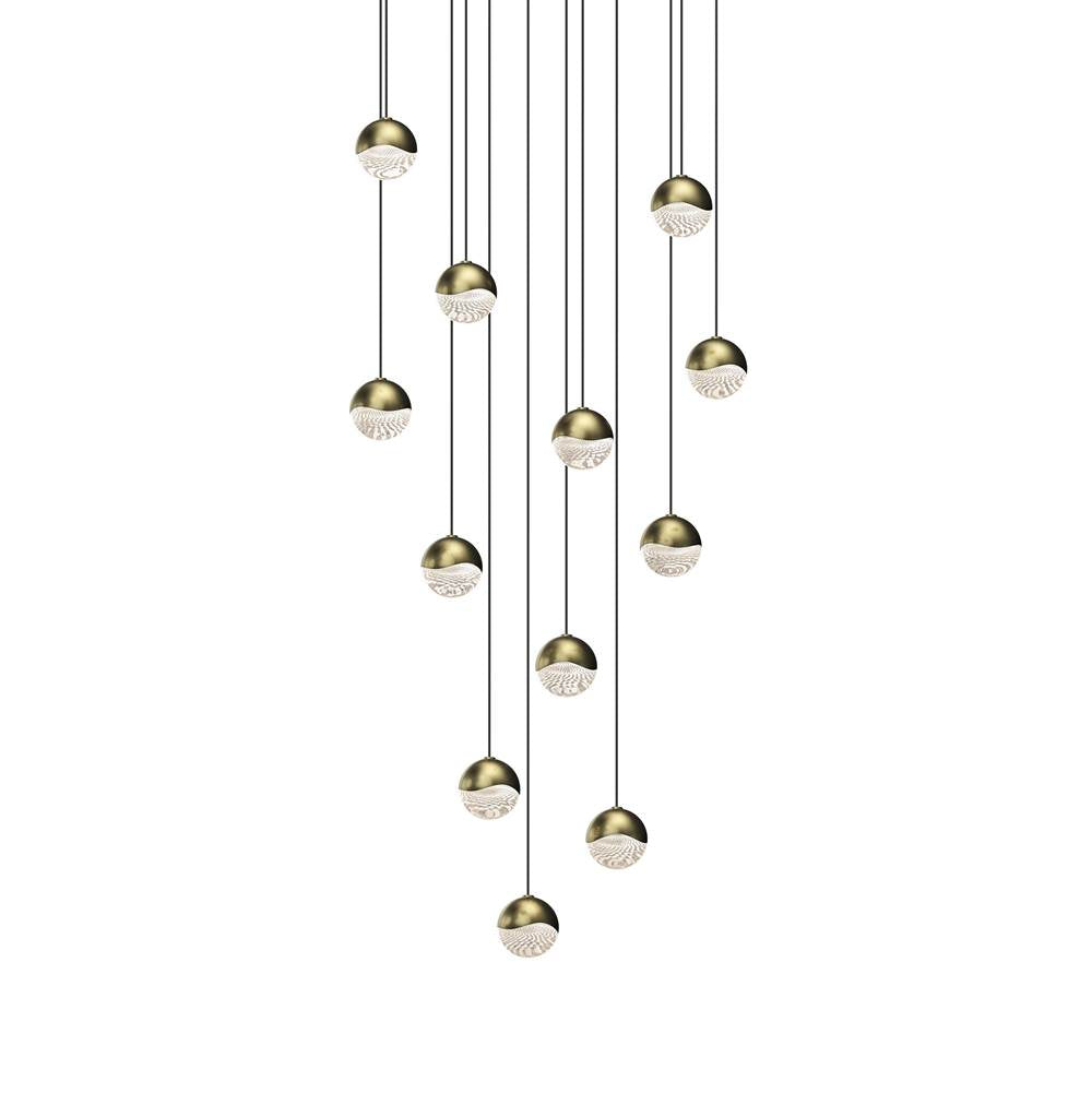 Sonneman Grapes 12-light Round Small Led Pendant